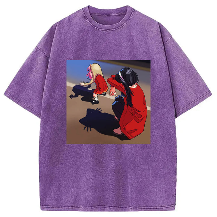 Partners Under The Night Sky Washed Crew Neck T-Shirt