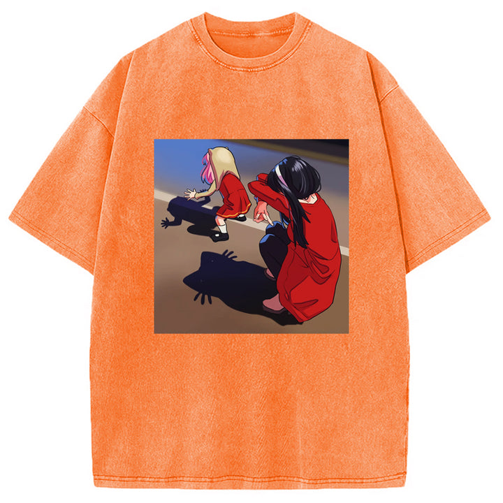 Partners Under The Night Sky Washed Crew Neck T-Shirt