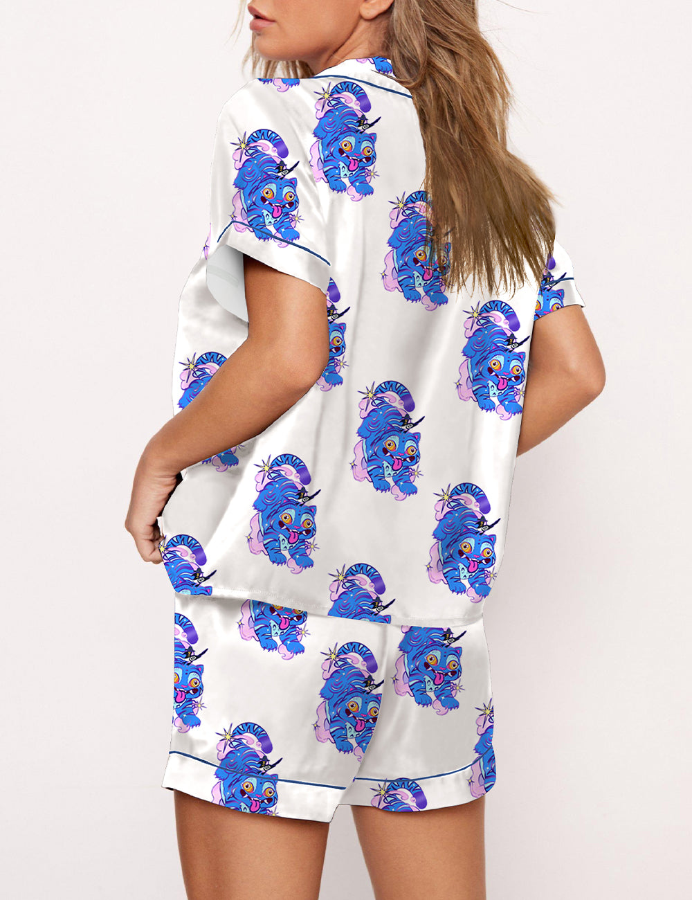 Women's Kpop Demon Hunters Tiger Pajama Set