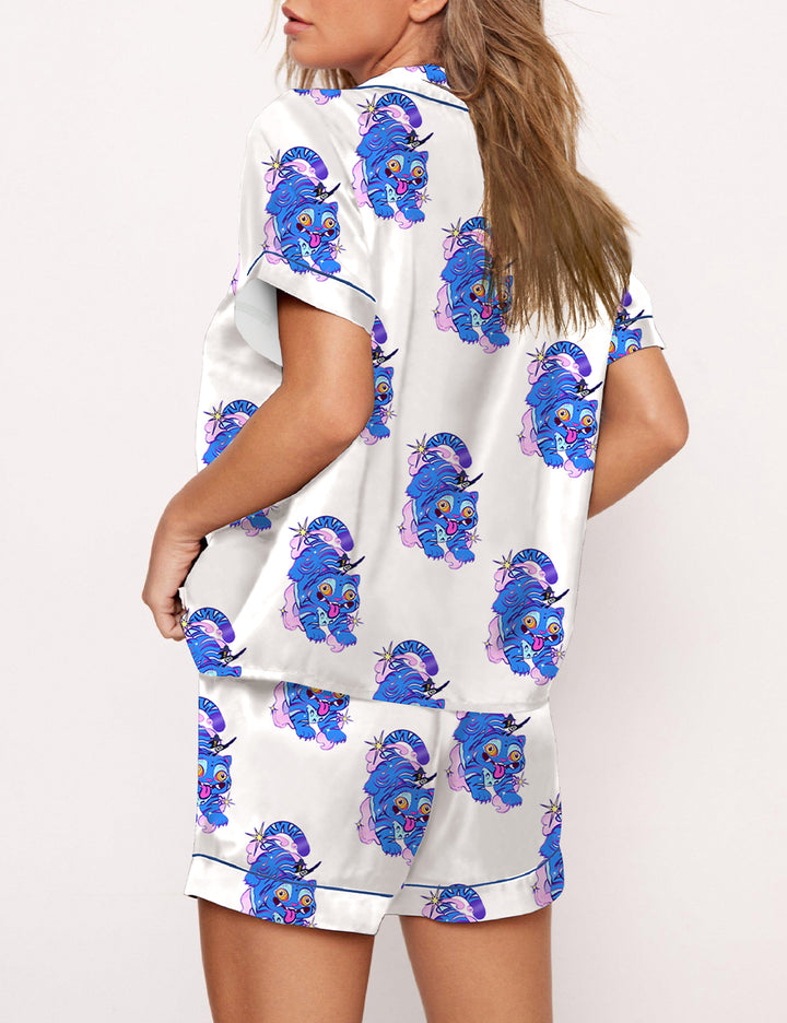 Women's Kpop Demon Hunters Tiger Pajama Set