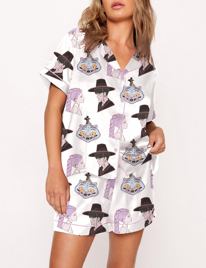 Women's Kpop Demon Hunters Tiger Pajama Set