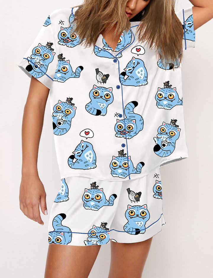 Women's Kpop Demon Hunters Tiger Pajama Set