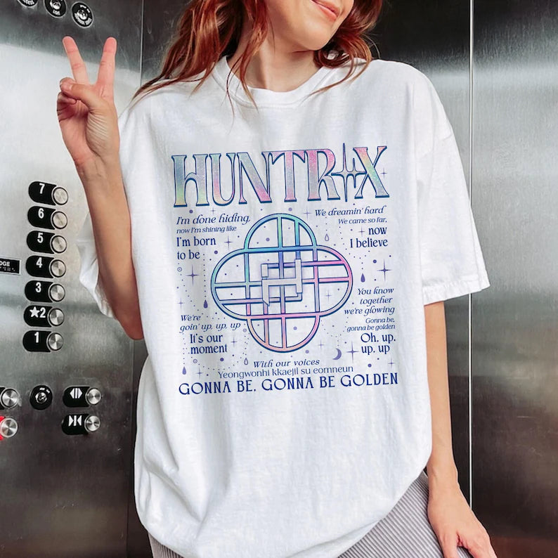 Gonna Be Gonna Be Golden Huntrix Crew Neck T-shirt