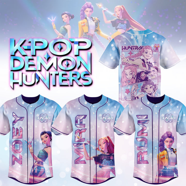 Demon Hunters Huntrix Baseball Jersey
