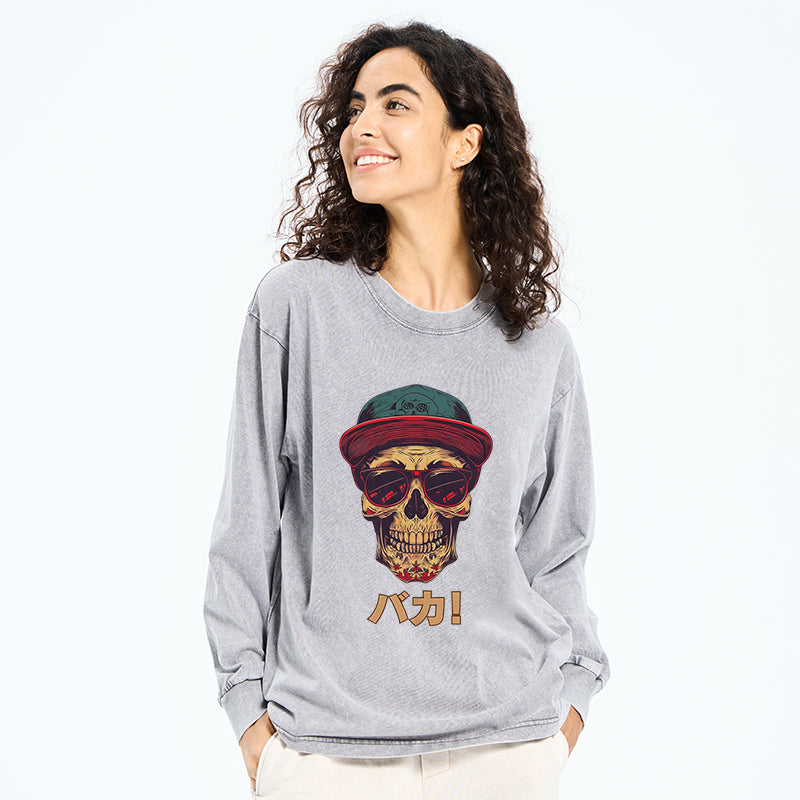 Fashion Skull Japanese Sweatshirt