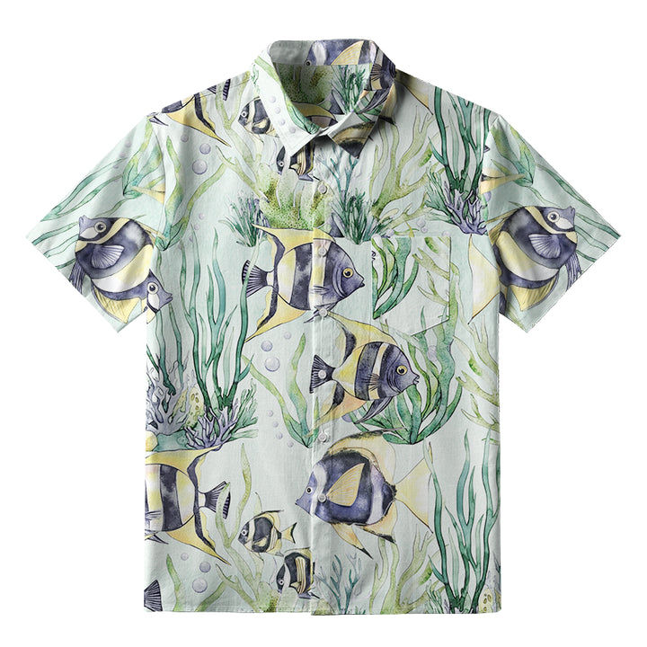 Tropical Fish Button-up Shirt