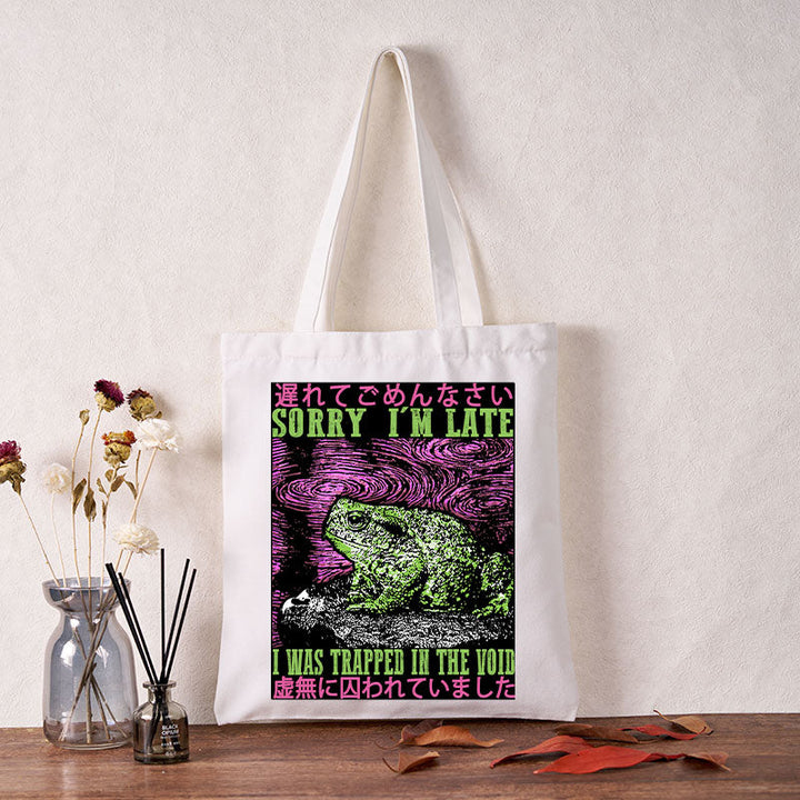Frogs Trapped In The Void Tote Bag