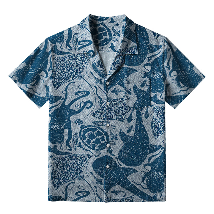 Marine Life Aloha Hawaiian Shirt