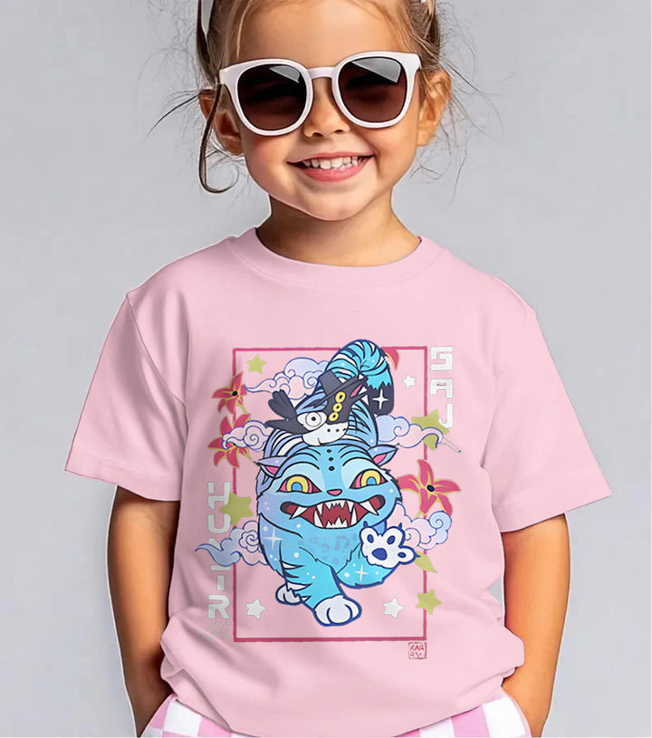 Demon Hunter Cute Children's Cotton T-Shirts