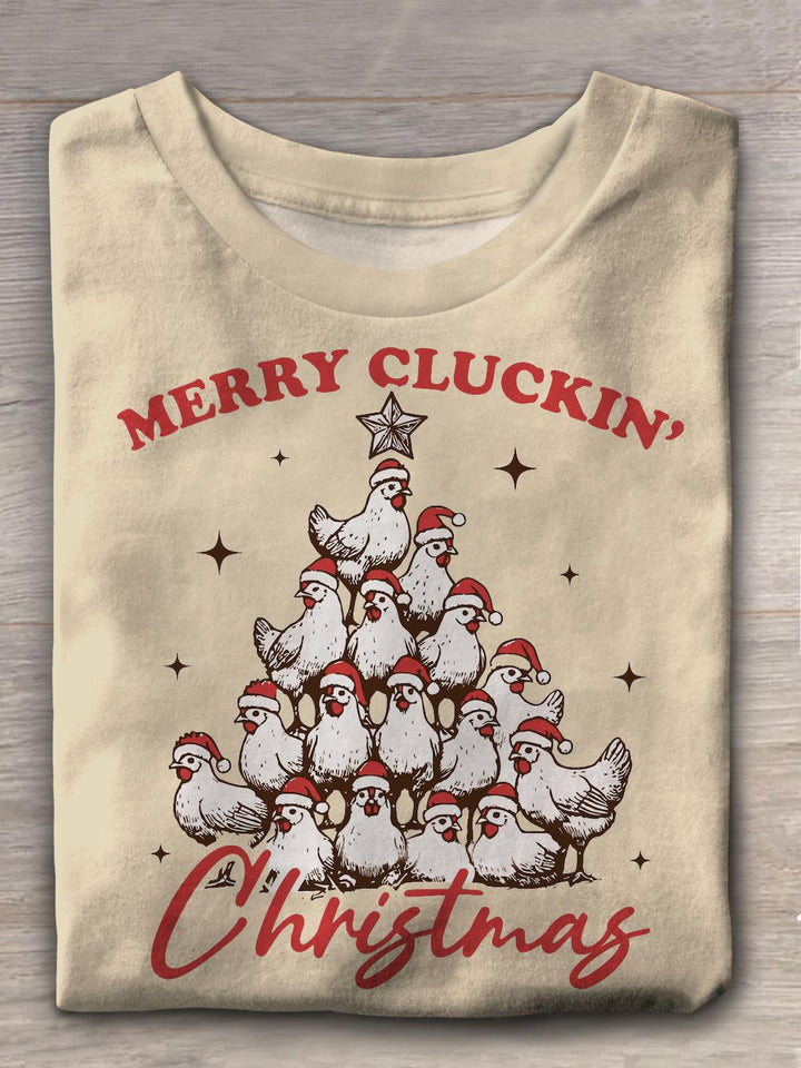 Chicken Heaven Crew Neck T-shirt