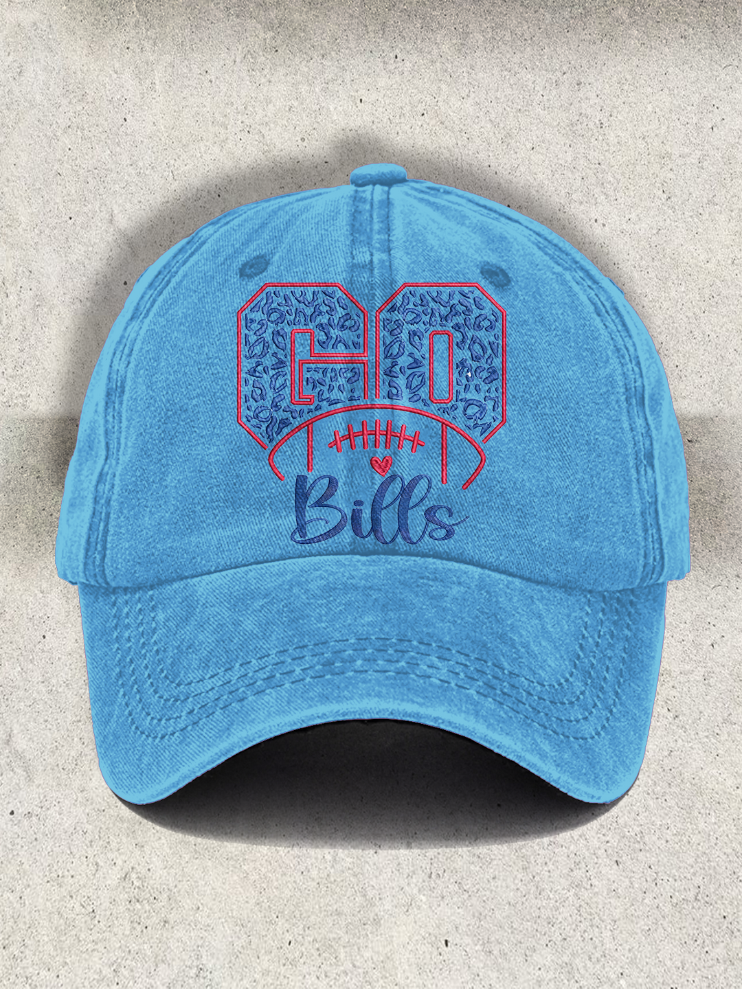 Buffalo Football Printed Baseball Cap