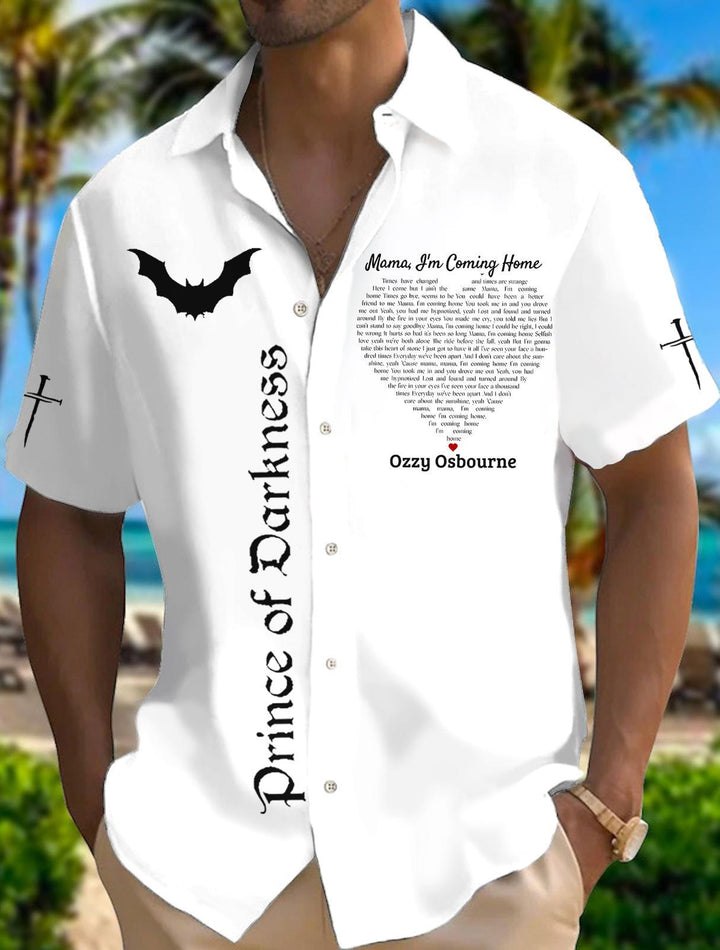 No More Tour Ozzy Osbourne Men's Short Sleeve Shirts