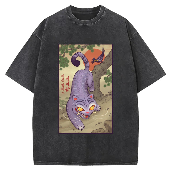 Demon Hunters Retro T-shirt