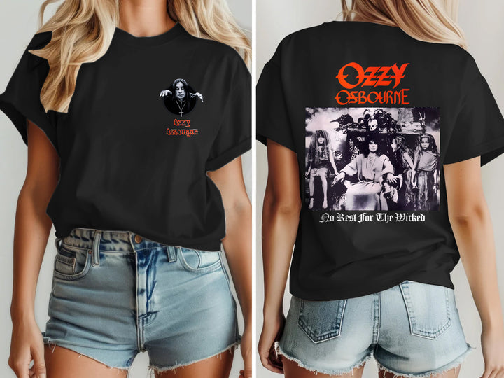In Memory of Ozzy Osbourne Crew Neck T-shirt