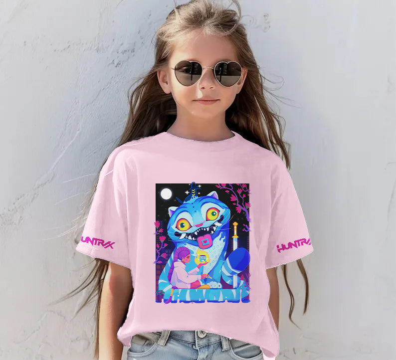 Demon Hunter Derpy Children's Cotton T-Shirts