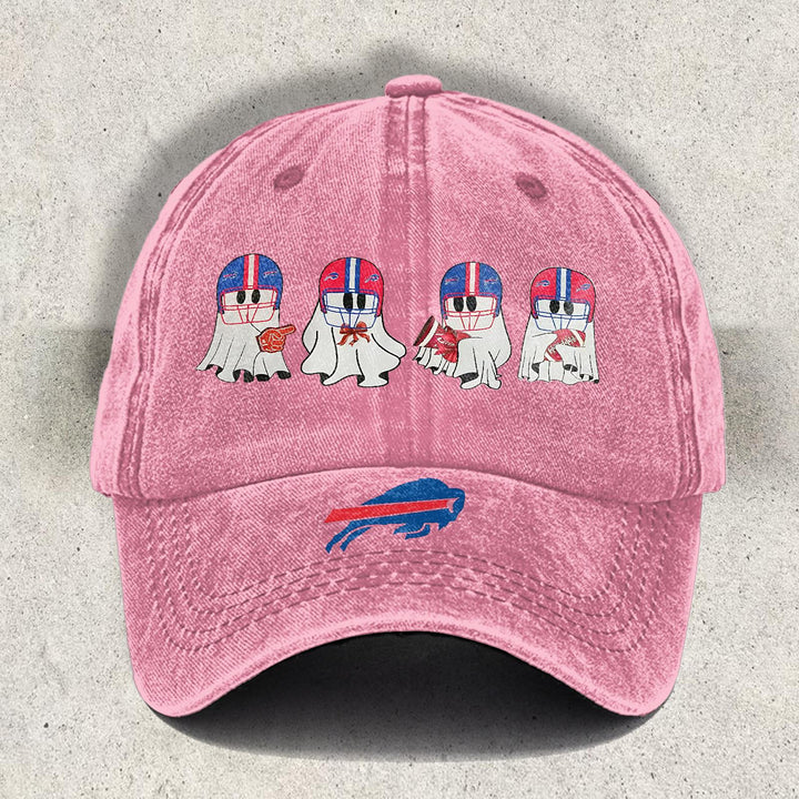 Halloween Buffalo Printed Baseball Cap