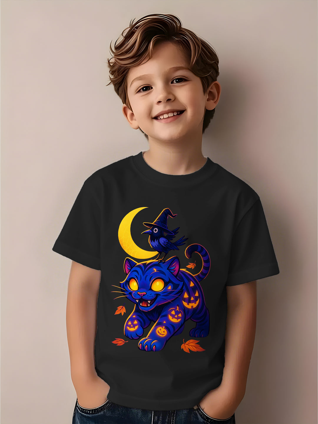 Demon Hunter Halloween Limited Edition Children's Cotton T-Shirts