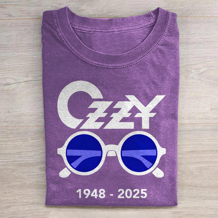 Ozzy Osbourne Retro Washed Cotton Crew Neck T-Shirt