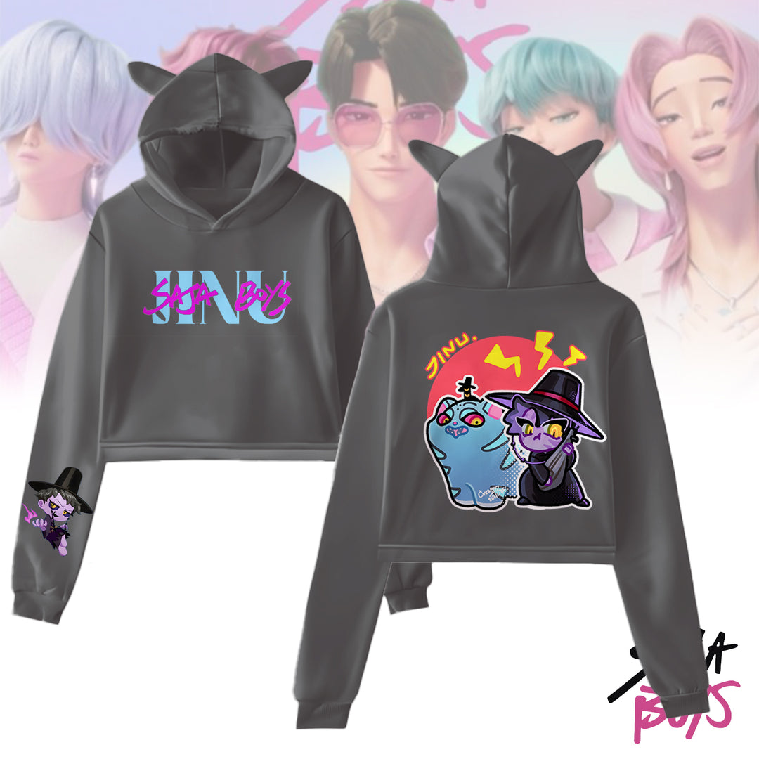 Demon Hunters Fur Rabbit Long Sleeve Hoodie