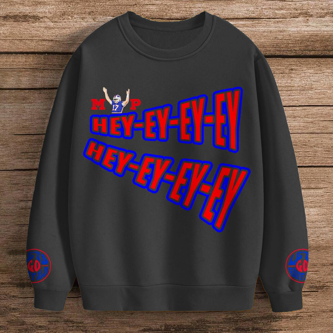 Buffalo Bills Printed Long Sleeve Casual Top