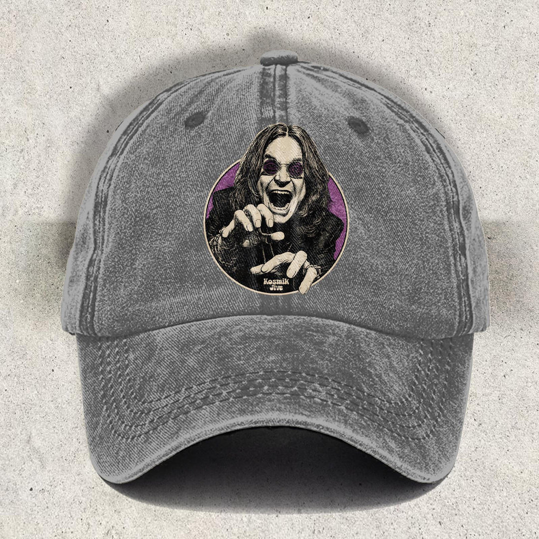 Ozzy Osbourne Printed Baseball Cap