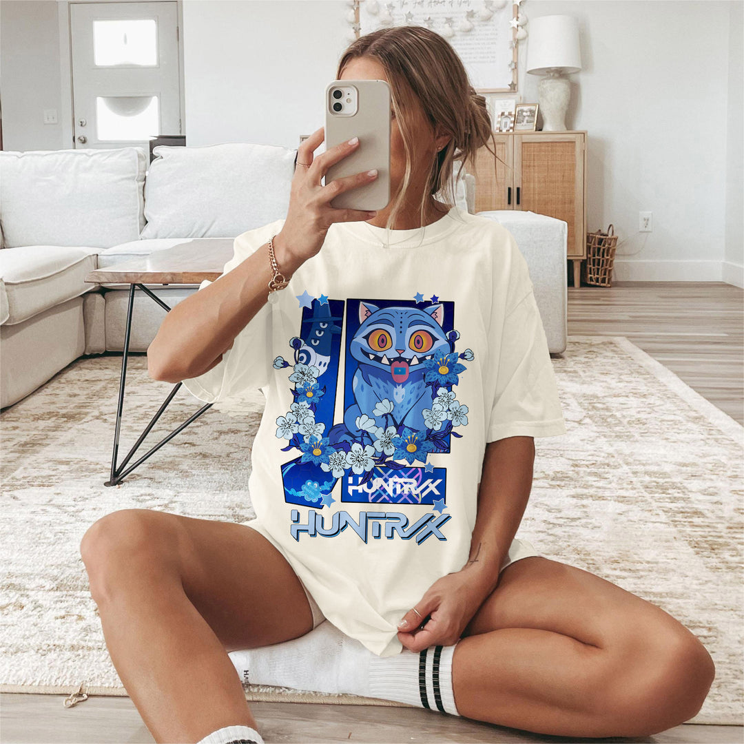 Demon Hunter Tiger Crew Neck T-shirt