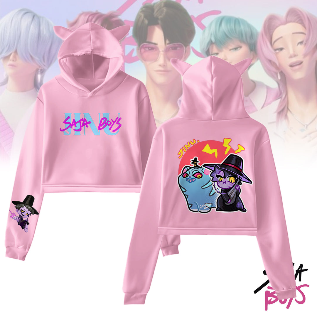 Demon Hunters Fur Rabbit Long Sleeve Hoodie