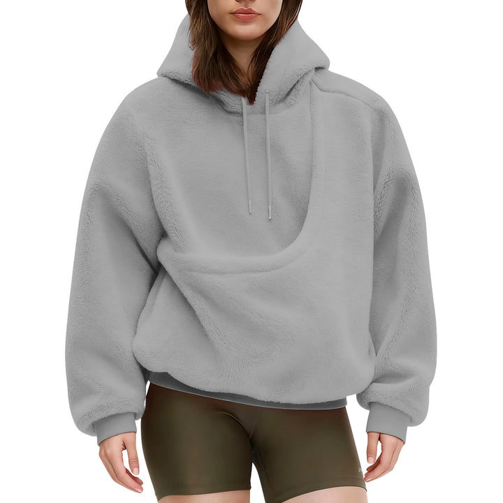 Pet Carrier Hoodie Fuzzy Solid Color Puppy Kitten Cat Holder Carriers Hoodies with Pocket for Home Sofa upgrade