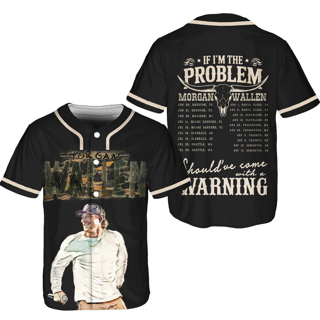 Morgan Wallen Baseball Jersey