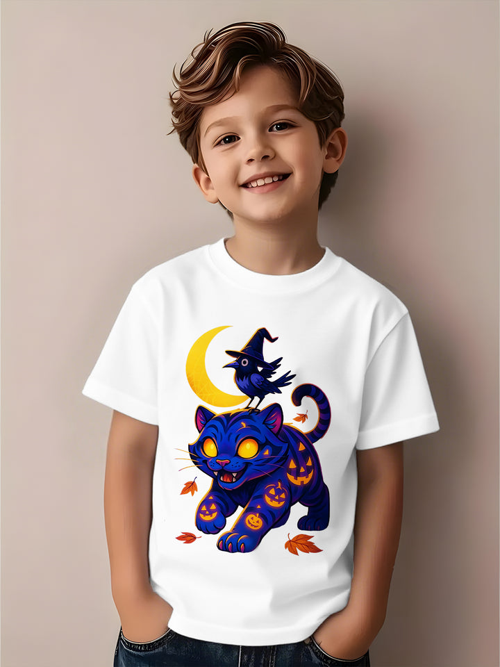 Demon Hunter Halloween Limited Edition Children's Cotton T-Shirts