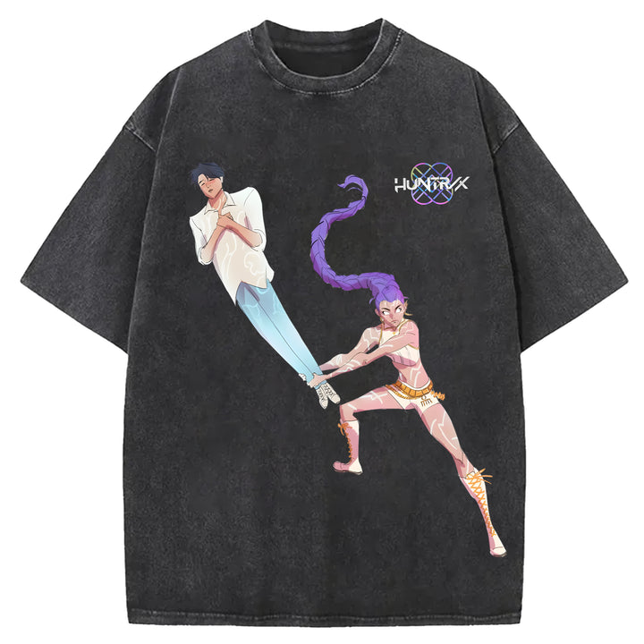 Demon Hunters Retro T-shirt