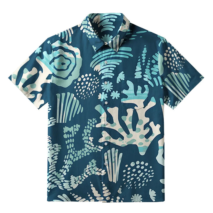 Ocean Coral Button-up Shirt