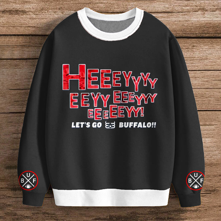 HEEEYY Printed Long Sleeve Casual Top