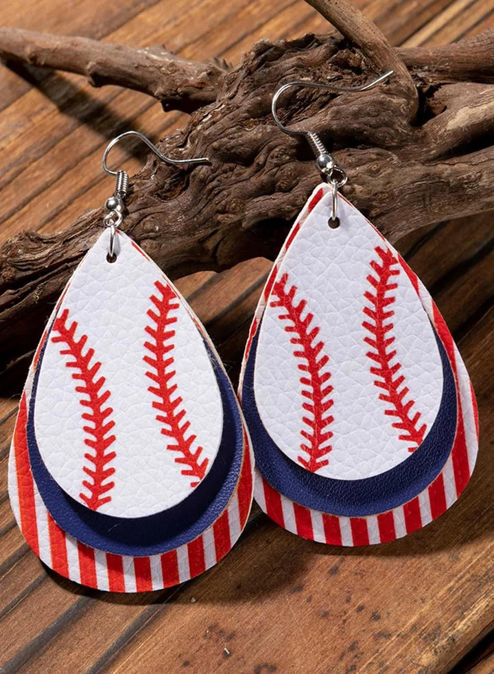 Baseball Sport Earrings