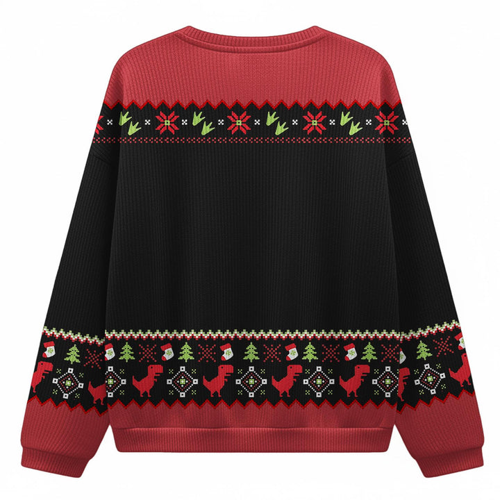 Men's Jurassic Christmas Ugly Sweater