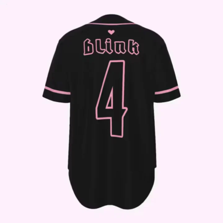 BLACKPINK 2025 'DEADLINE' World Tour Members Baseball Jersey