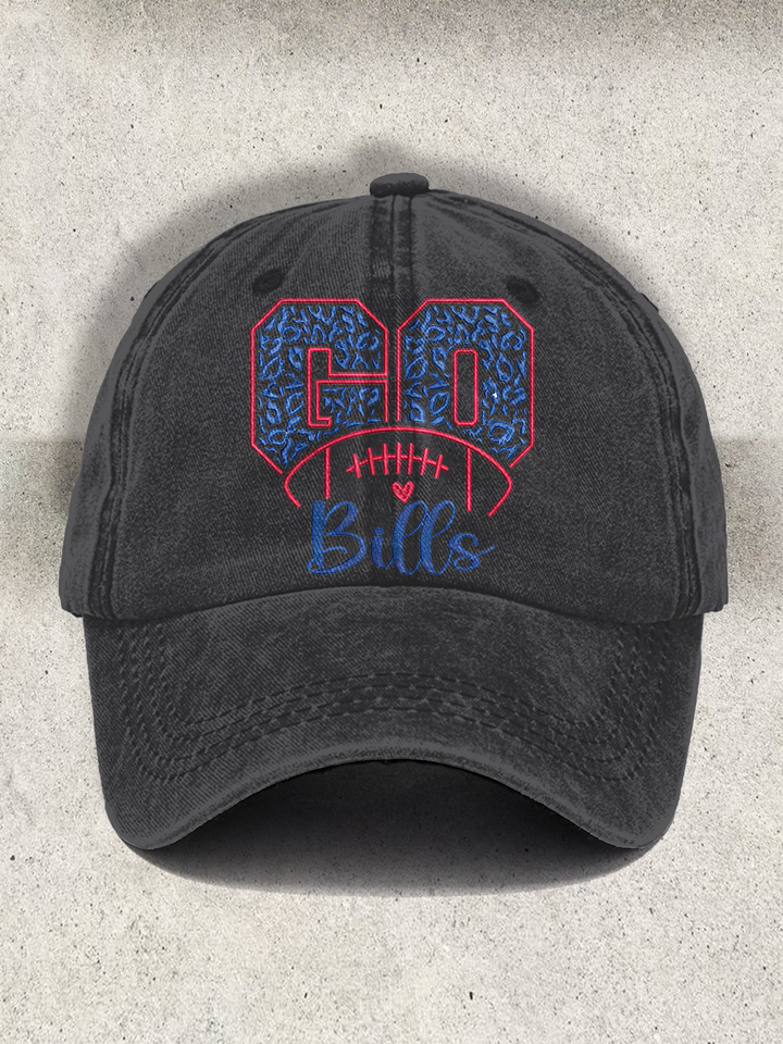 Buffalo Football Printed Baseball Cap