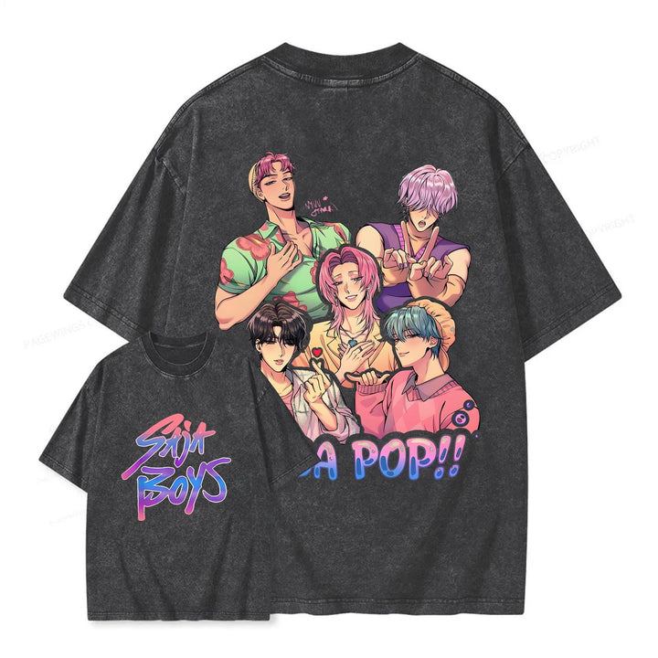 Saja Boys Retro T-shirt