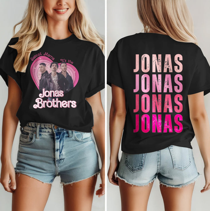 Jonas Brothers Girls' Hearts Unisex Cotton Crew Neck T-shirt