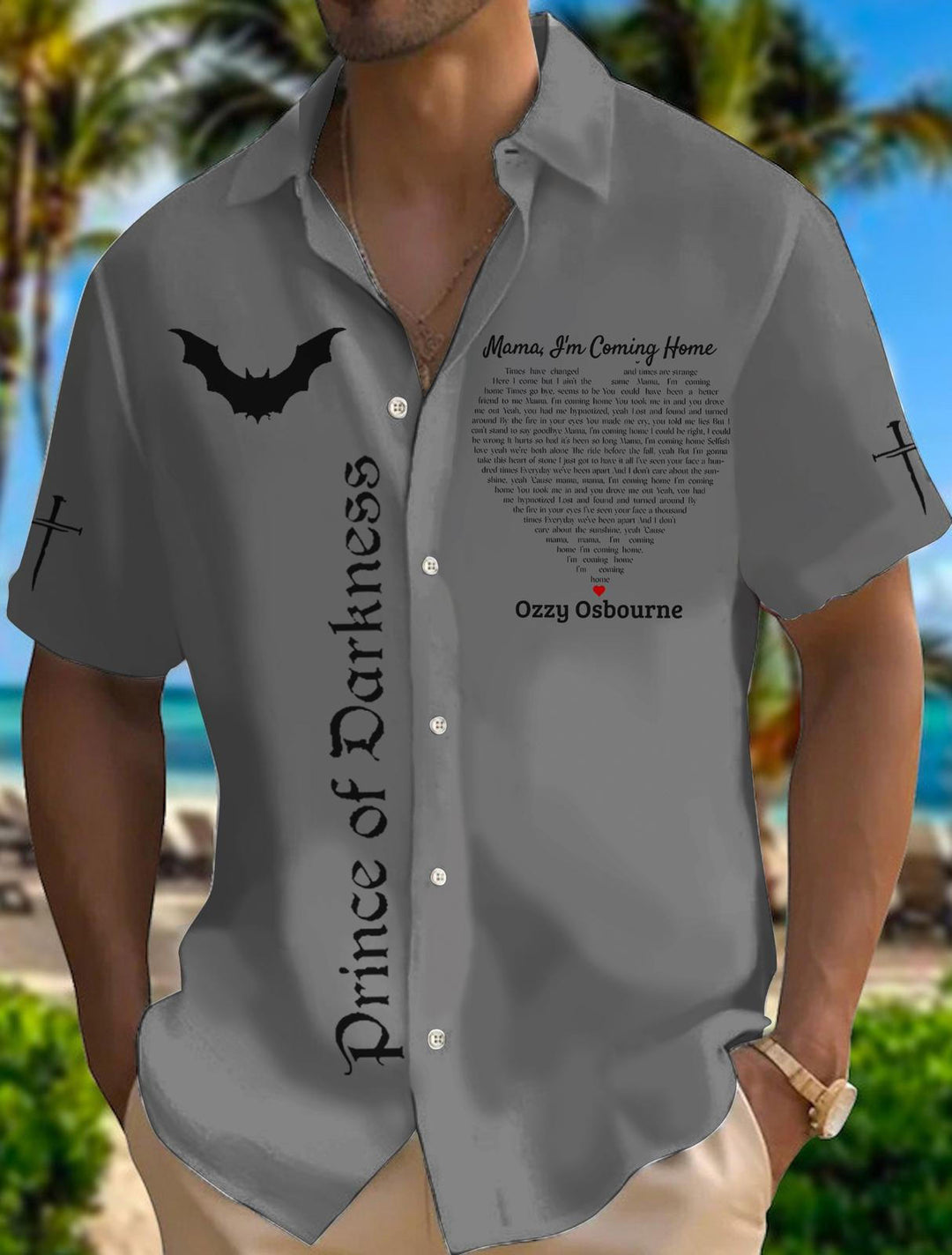 No More Tour Ozzy Osbourne Men's Short Sleeve Shirts