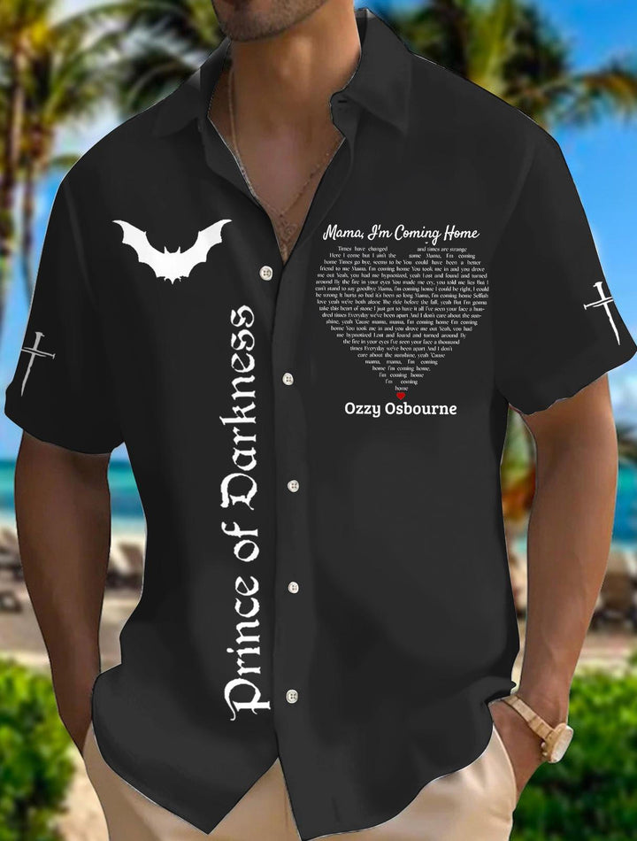No More Tour Ozzy Osbourne Men's Short Sleeve Shirts
