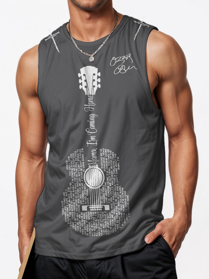 Ozzy Osbourne Sports Crew Neck Vest