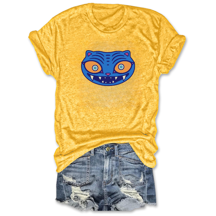 Kpop Demon Hunters Tiger Crew Neck T-shirt