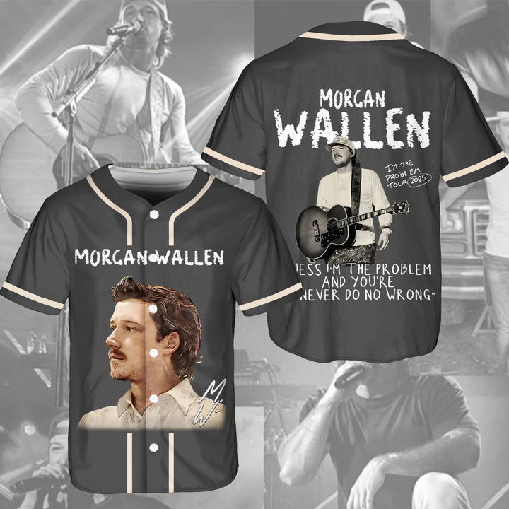 Morgan Wallen Baseball Jersey