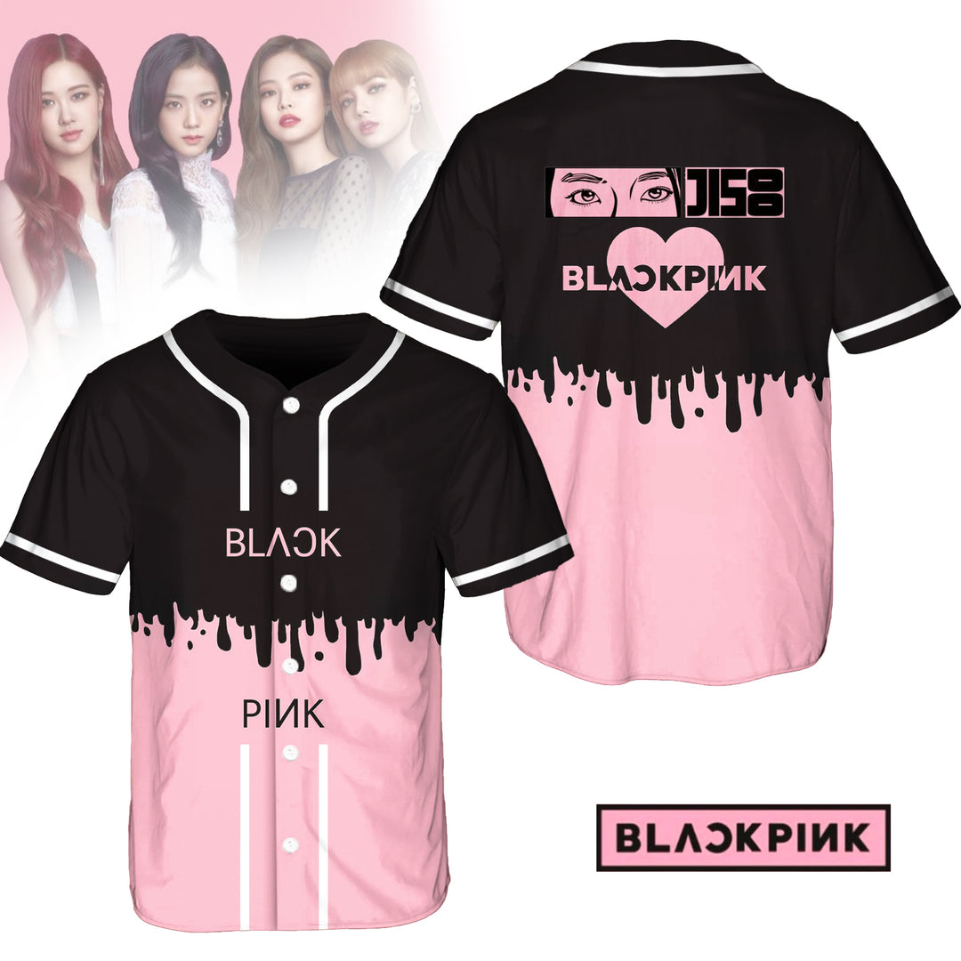 Blackpink Member Print Baseball Jersey