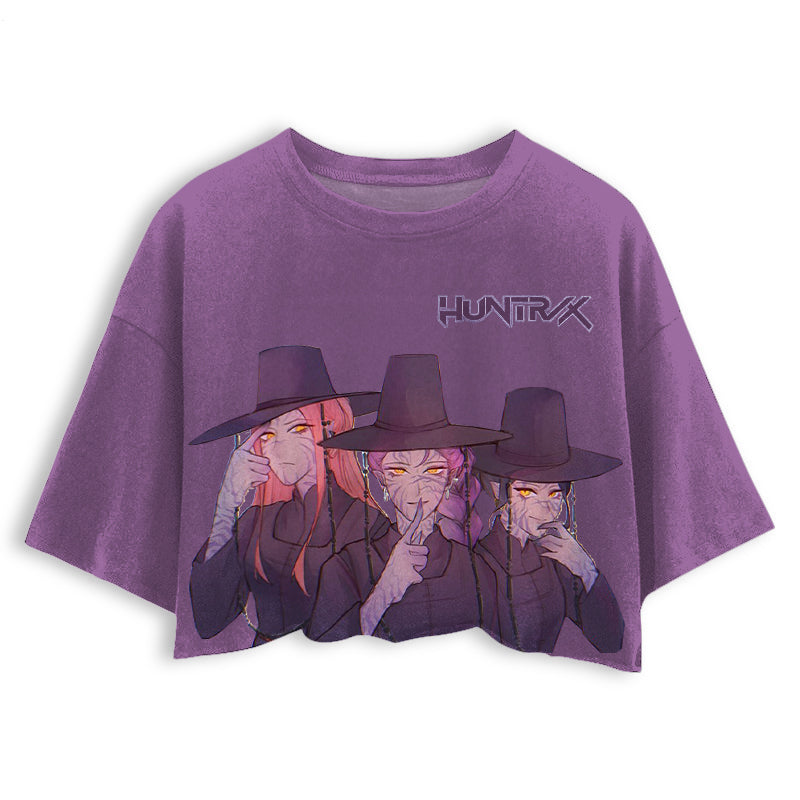 Demon Hunters Huntrix Umbilized Women's T-shirt