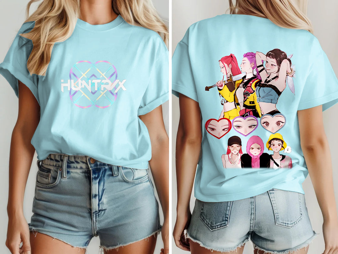 Demon Hunters Huntrix Crew Neck T-shirt
