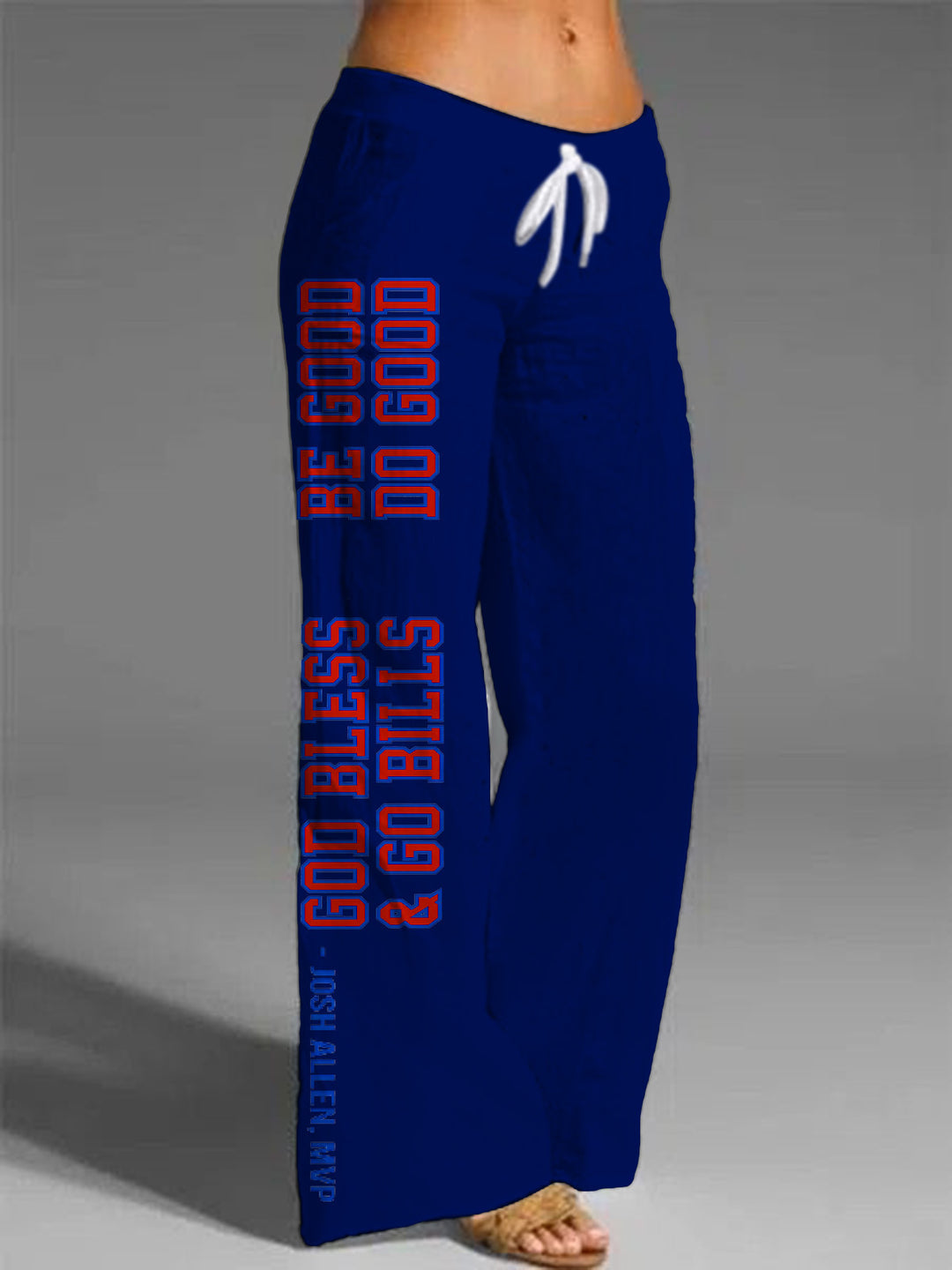 GO BILLS Women's Printed Casual Pants