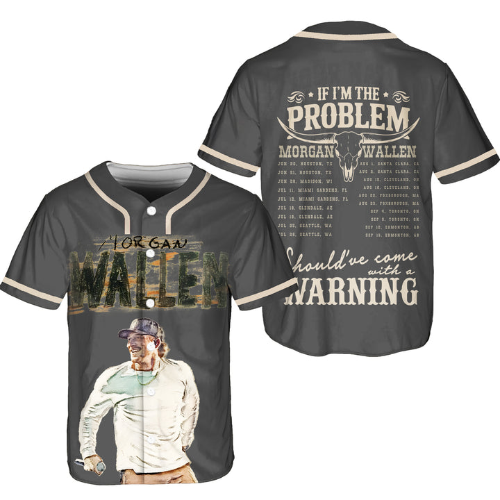 Morgan Wallen Baseball Jersey