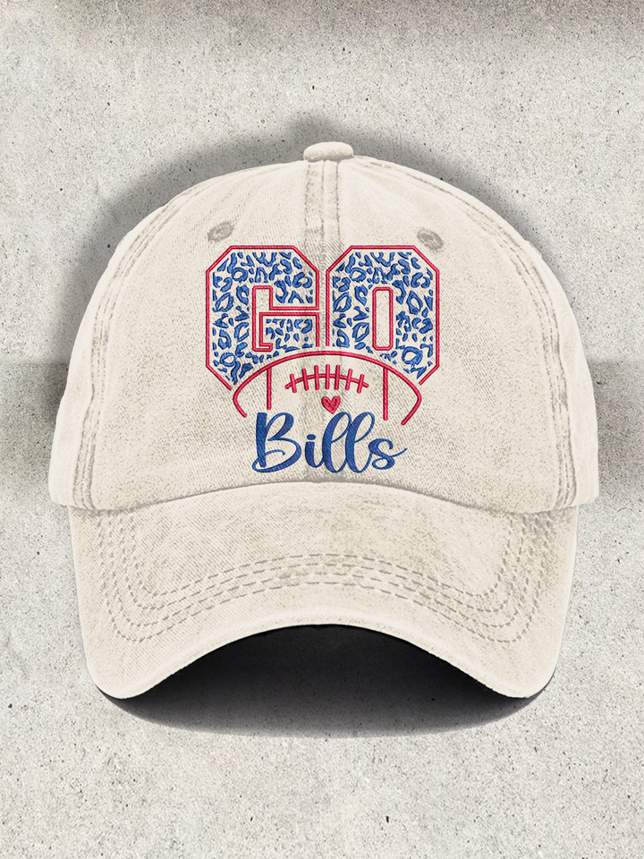 Buffalo Football Printed Baseball Cap